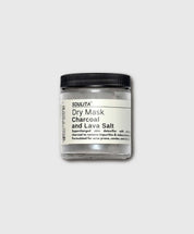 Charcoal + Lava Salt Dry Mask